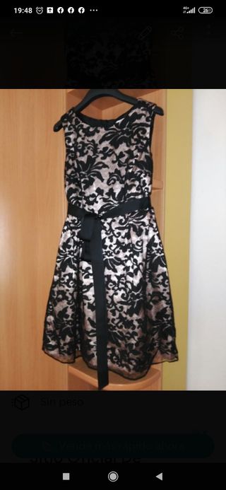 Vestido de señora de fiesta