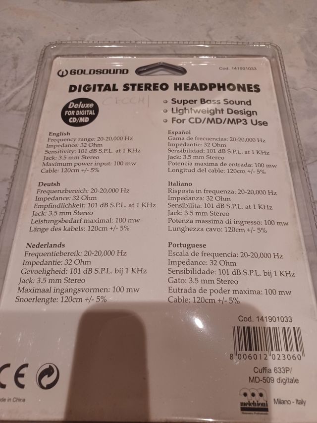 Cuffie con cavo