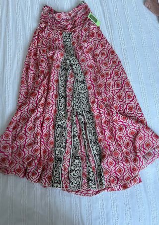 Pantalón suelto verano estampado