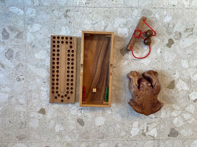 Juegos ingenio de madera