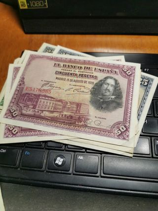 Billetes antiguos, y otros