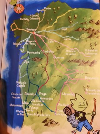 UN CAMIÑO DE FUTURO COMIC GUIA CAMIÑO DE SANTIAGO