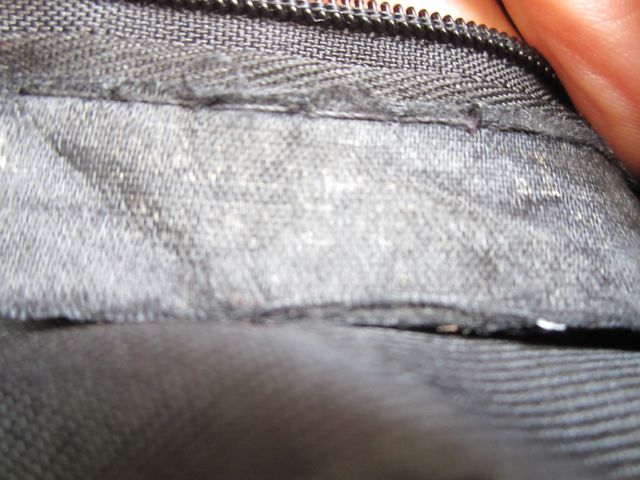 Bolso de piel boho azul marino