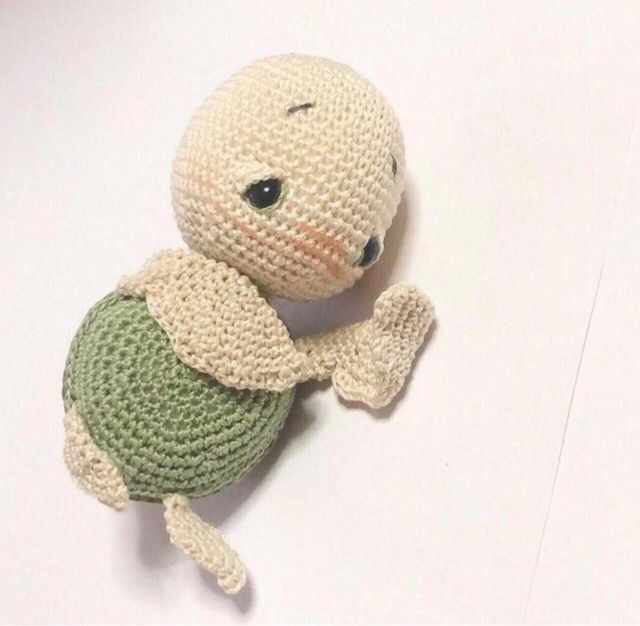 Tartaruga Amigurumi