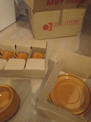 Juego de café vintage