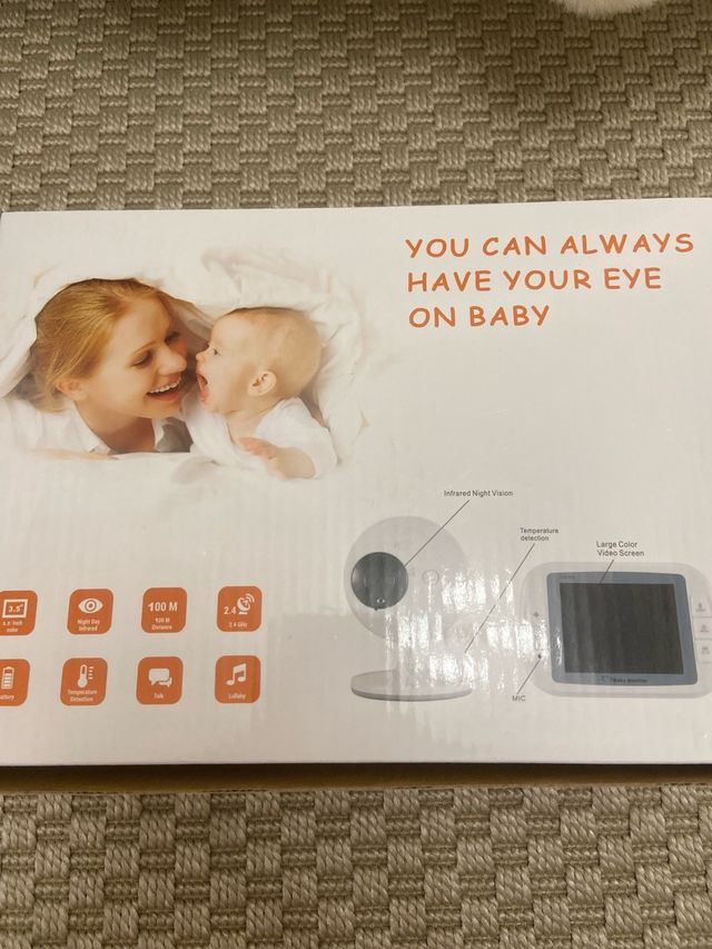 Camara seguridad de bebe