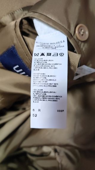 Abrigo Camel hombre Dustin