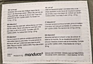 Mochila portabebés Manduca