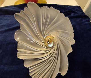 Centro de mesa de cristal