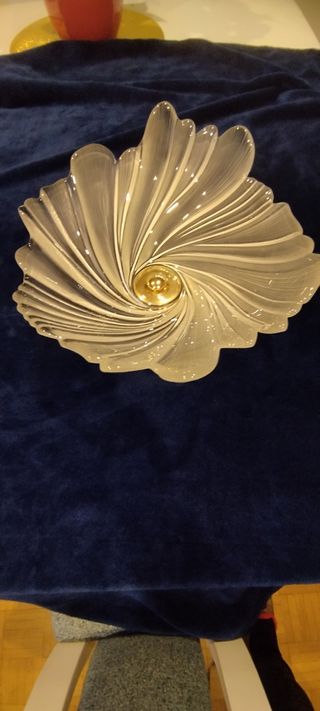 Centro de mesa de cristal