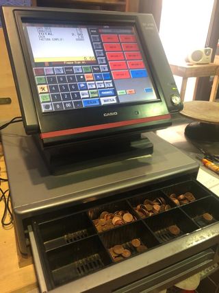 Tpv caja registradora Casio QT-6100