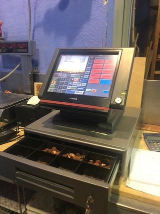 Tpv caja registradora Casio QT-6100