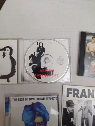4 CDs Madonna, David Bowie.....