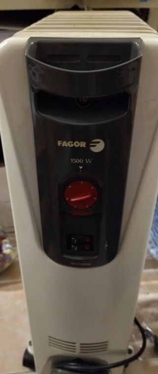Radiador fagor 1500 w potencia