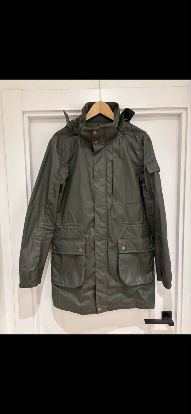 Wallapop Abrigo Plumas Scalpers Chaqueta Encerada Scalpers De