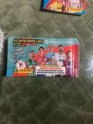 LOTE SOBRES DE CROMOS FUTBOL