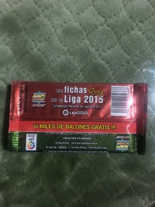 LOTE SOBRES DE CROMOS FUTBOL