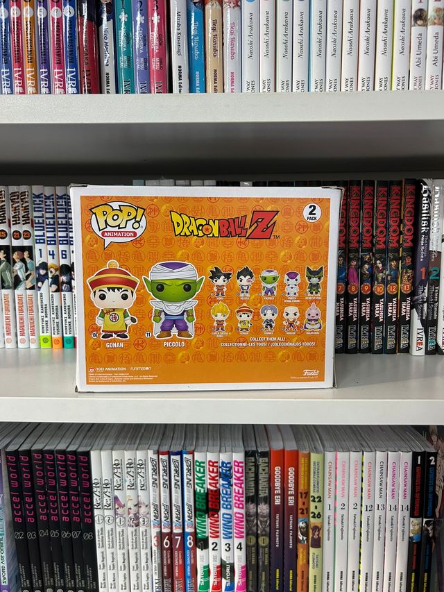 gohan piccolo two pack funimation exclusive funko