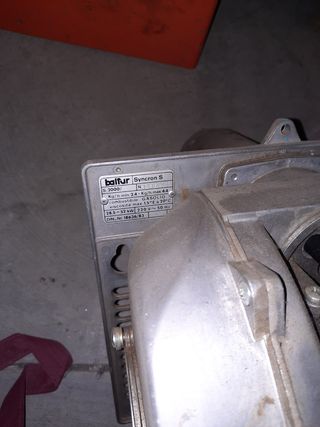 Vendo quemador Baltur sincron..