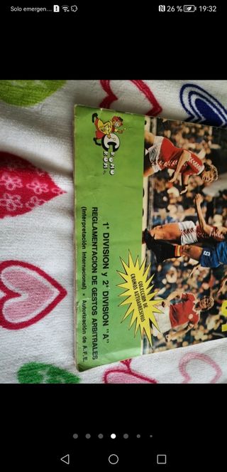 Album fútbol liga 80/81