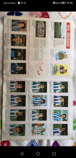 Album fútbol liga 80/81