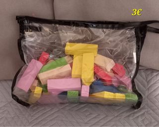juego de piezas de madera