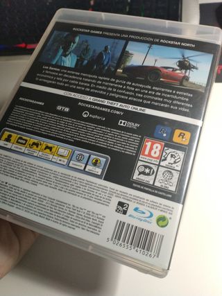 Grand Theft Auto V GTA per PS3