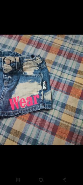 Shorts gcds bambina 6 anni