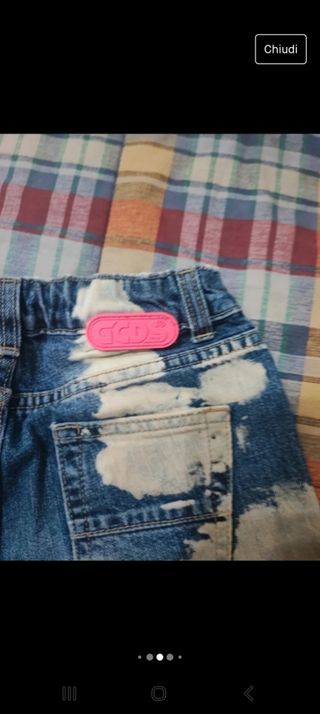 Shorts gcds bambina 6 anni