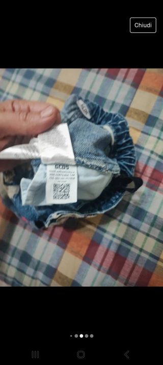 Shorts gcds bambina 6 anni