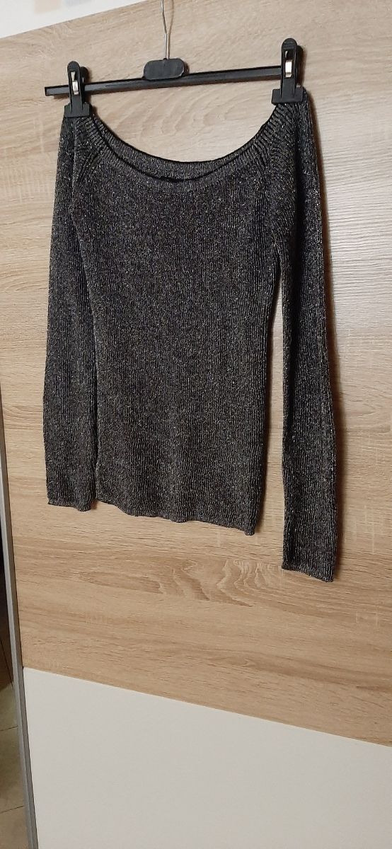 Maglietta laminata argento