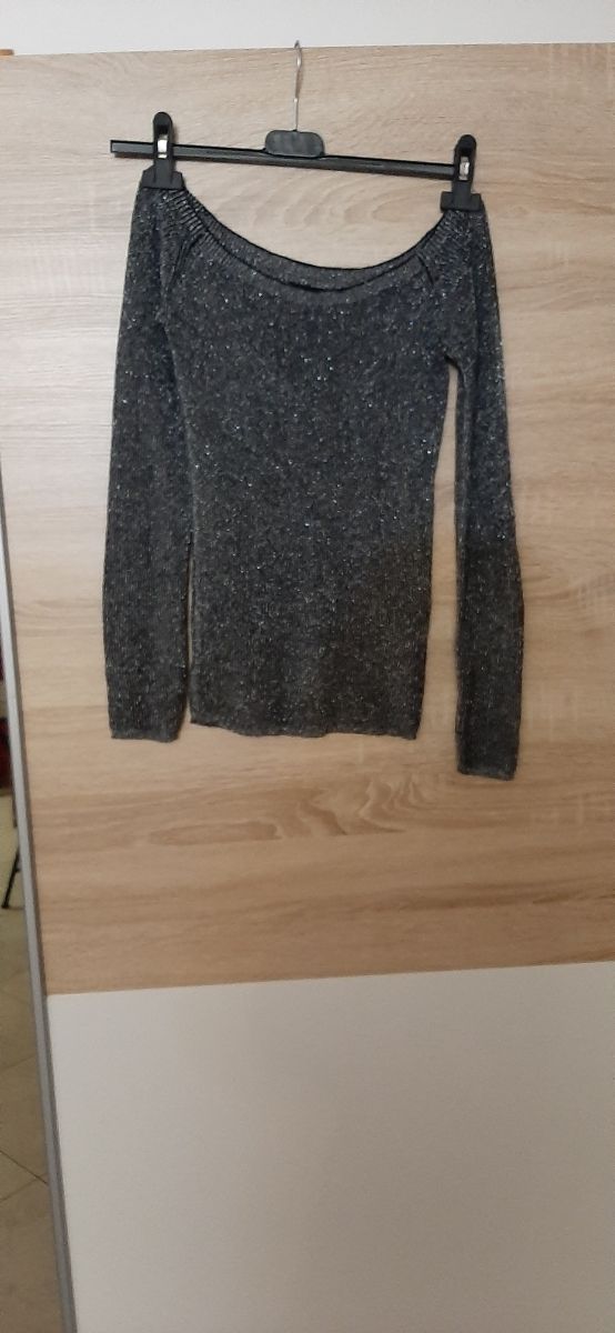 Maglietta laminata argento