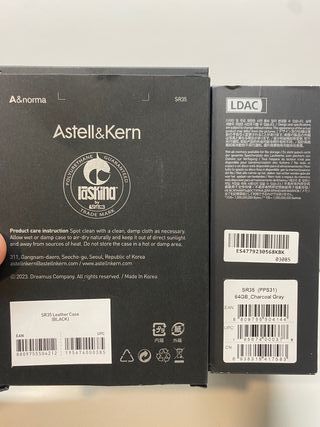 REPRODUCTOR DE AUDIO PORTATIL ASTELL & KERN SR35