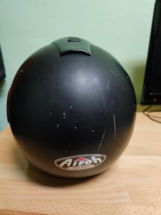 Casco Airoh Tyger Negro Mate Talla XS