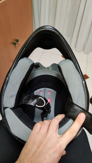 Casco Airoh Tyger Negro Mate Talla XS