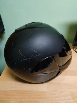 Casco Airoh Tyger Negro Mate Talla XS