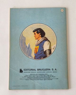 Nº1 de El Capitán Trueno - A sangre y fuego -Tebeo