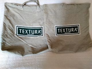 Pack de 2 cojines cojín almohada de Textura