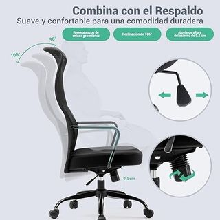 SIHOO M101C - Silla de oficina ergonómica de malla