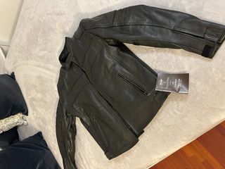 chaqueta moto piel certificada