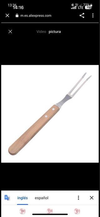 juego pinzas barbacoa nuevo