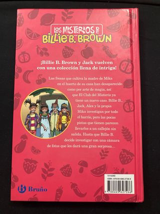 Libro “Los misterios de Billie B. Braun”