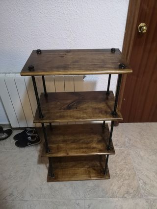 Estantería Rústica, Industrial