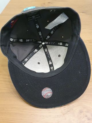 Gorra de beisbol NEW ERA 59FIFTY NY negra-azul 7
