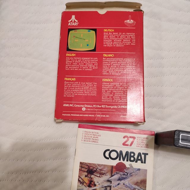 Juego Atari Combat  Completo