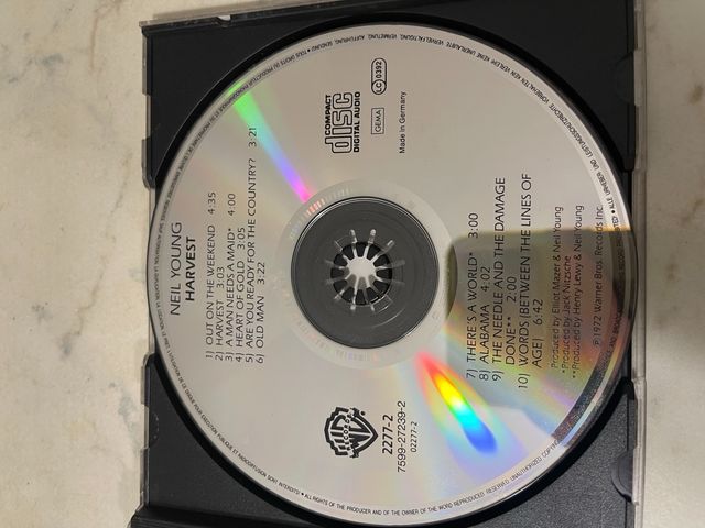 cd Neil Young - Harvest