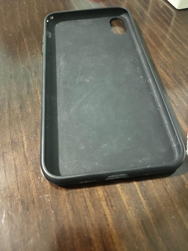 Funda Gris Oscura iPhone XS Max
