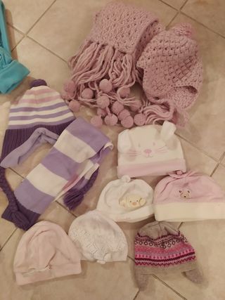 Coordinati berretti sciarpe varie taglie prezzi