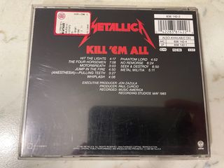 cd Metallica - KILL ‘EM ALL