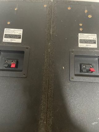 pareja de altavoces sony